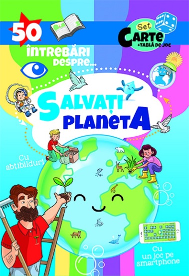 50 Intrebari despre ... Salvati Planeta ( cu abtibilduri)