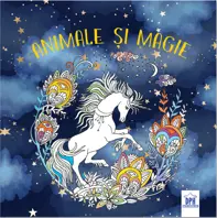 Animale si magie. Carte de colorat
