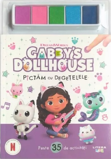 GABBYS DOLLHOUSE. PICTAM CU DEGETELELE
