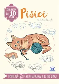 Desen in 10 pasi. Pisici