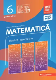MATE CONSOLIDARE. CLS. VI. PARTEA II. 2025-2026