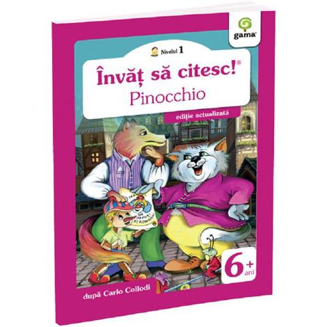 Invat sa citesc! Nivelul 1 Pinocchio