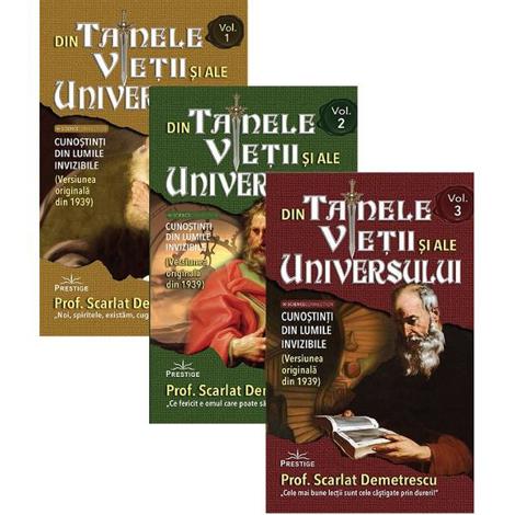 Din tainele vietii si ale universului. Set 3 volume