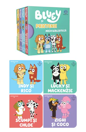 Pachet Lumea calda a lui Bluey