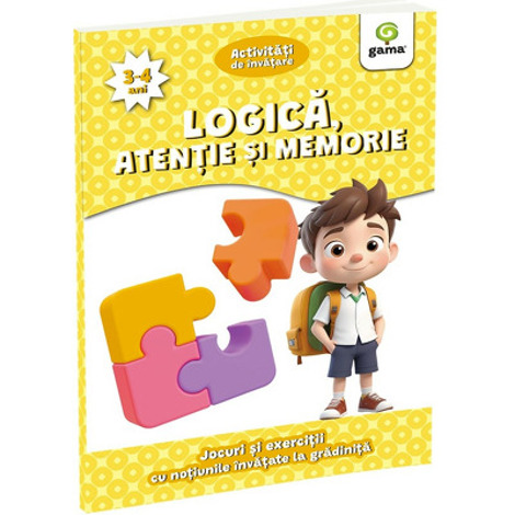 Logica, atentie si memorie 3-4 ani