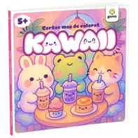 Cartea mea de colorat Kawaii
