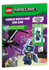 LEGO MINECRAFT - Marea aventura din End. Activitati cu abtibilduri