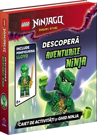 LEGO NINJAGO – Descopera aventurile ninja. Caiet de activitati si ghid ninja