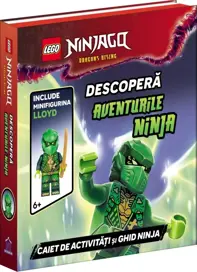 LEGO NINJAGO – Descopera aventurile ninja. Caiet de activitati si ghid ninja