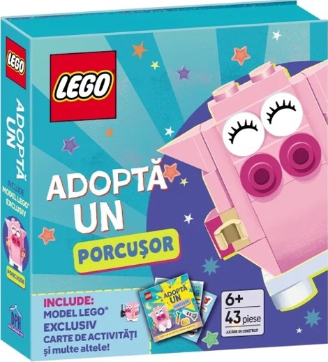 LEGO – Adopta un Porcusor. Activitati pentru micii iubitori de animale