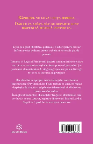 Seria Regatul spinilor si al trandafirilor Hardcover vol. 1-5  (ACOTAR) 