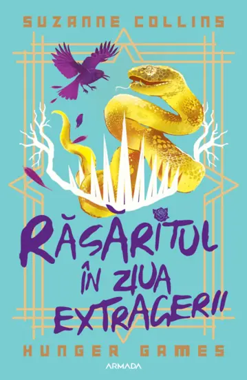 Rasaritul in ziua extragerii. Seria Jocurile foamei (sprayed edges)
