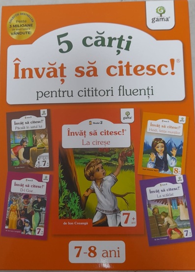 Pachet "Invat sa citesc pentru cititori fluenti 2" - 7-8 ani