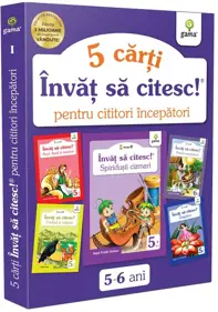 Pachet "Învăț să citesc pentru cititori începători 1" - 5-6 ani