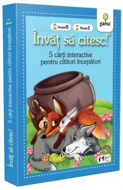 Pachet "Învăț să citesc pentru cititori începători 2" - 5-7 ani