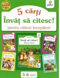 Pachet "Invat sa citesc pentru cititori incepători 4" - 5-6 ani