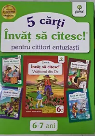Pachet "Învăț să citesc pentru cititori entuziaști 4" - 6-7 ani