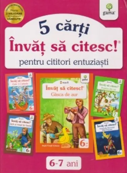 Pachet "Invat sa citesc pentru cititori entuziasti 3"