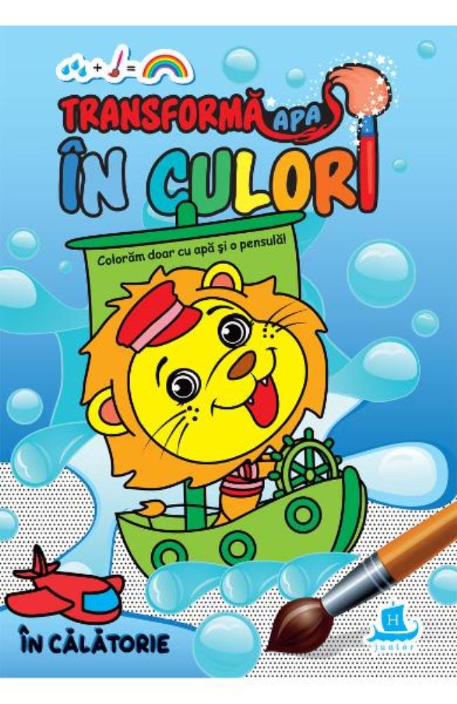 Transforma apa in culori. In calatorie