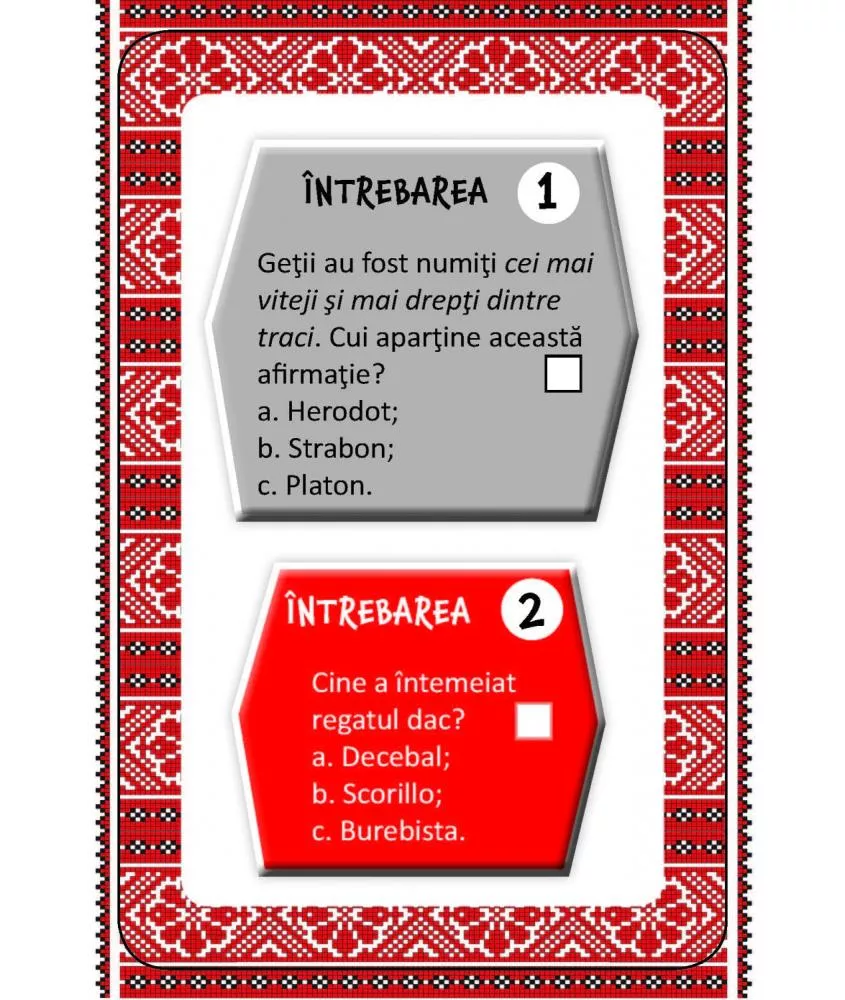 Civilizatii: Dacii - 100 de intrebari si raspunsuri