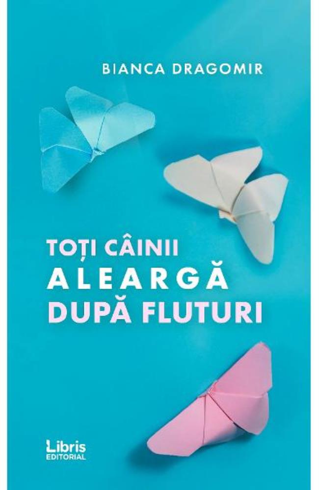 Toti cainii alearga dupa fluturi  
