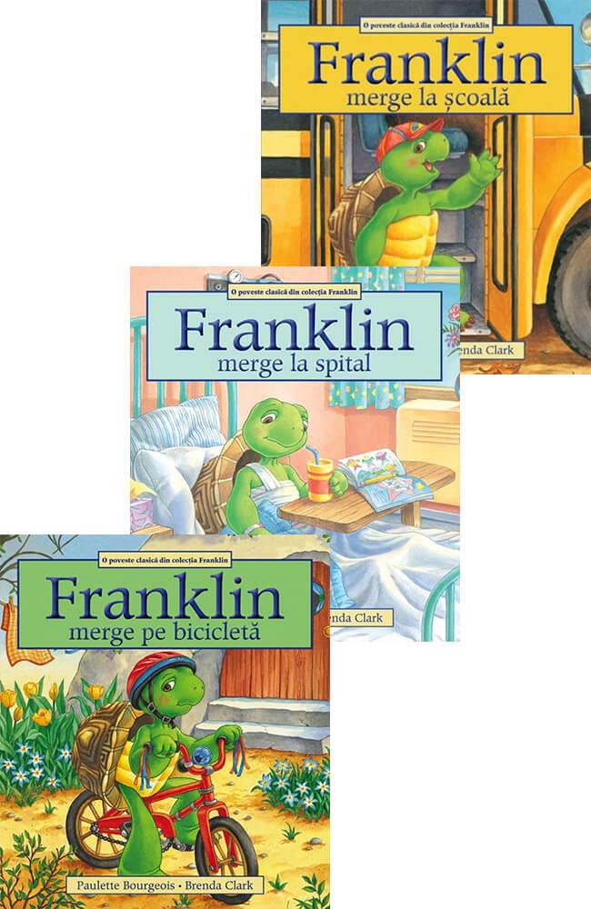 Pachet Simpatica testoasa Franklin 1 - 3 povesti