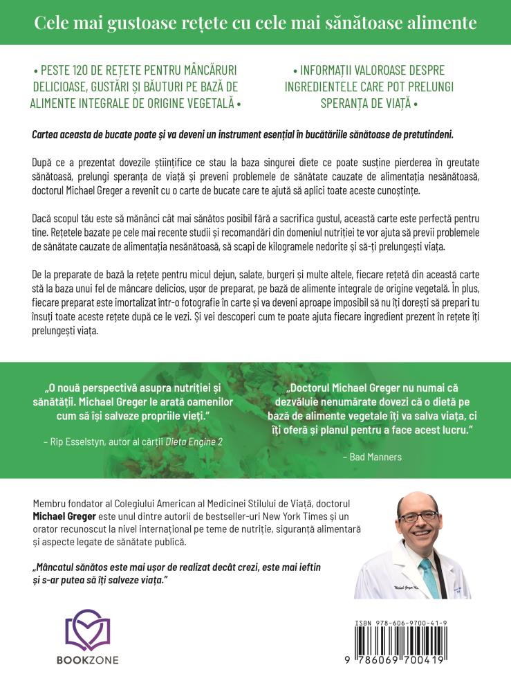 Alegerile care iti pot salva viata + 100+ retete bazate pe studii stiintifice