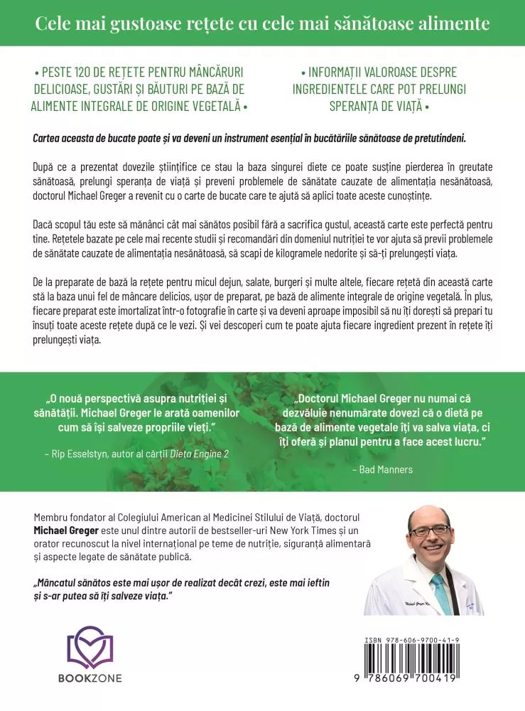 Alegerile care iti pot salva viata + 100+ retete bazate pe studii stiintifice
