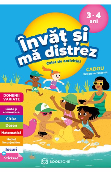 Imi place la gradinita + Invat si ma distrez (3-4 ani)