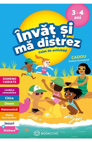 Imi place la gradinita + Invat si ma distrez (3-4 ani)
