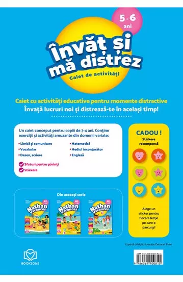 Imi place la gradinita + Invat si ma distrez (5-6 ani)