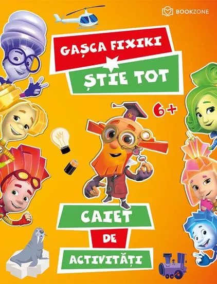 Atlasul copilului istet + Gasca Fixiki explica tot + Gasca Fixiki stie tot
