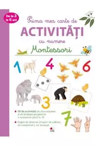 Prima mea carte de activitati cu numere