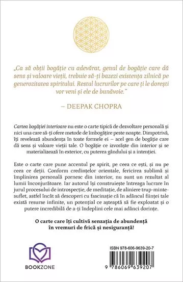 Cartea bogatiei interioare + M-am vindecat cand mi-am imbratisat emotiile