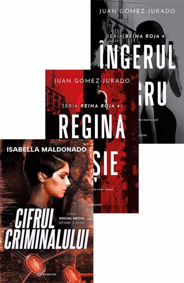 Cifrul criminalului + Regina rosie + Ingerul negru