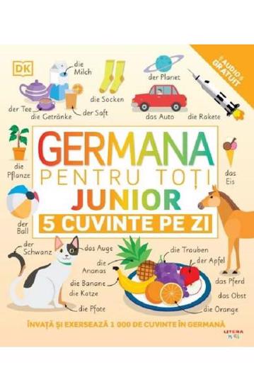 Germana pentru toti. Junior. 5 cuvinte pe zi