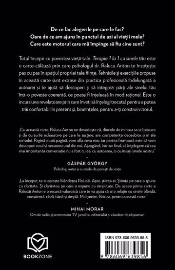 Terapie 1 la 1 cu sinele tau + Sanatatea creierului pe intelesul tuturor