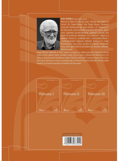 Box set "Postume". Volumele 1-3