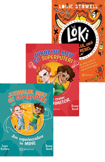 Pachet Jurnalul meu cu superputeri + Loki: Jurnalul unui pusti rebel
