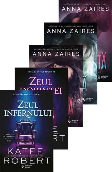 Pacatele zeilor + Pachet Anna Zaires - 3 carti