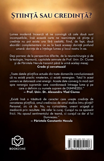 Regasirea fiintei prin stiinta si credinta