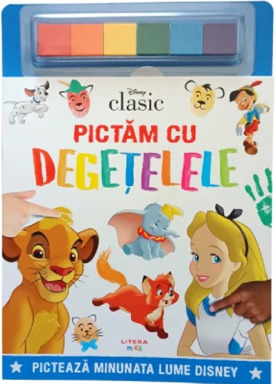 Disney clasic. Pictam cu degetelele