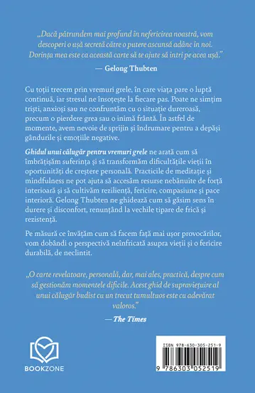 Ghidul unui calugar pentru vremuri grele 
