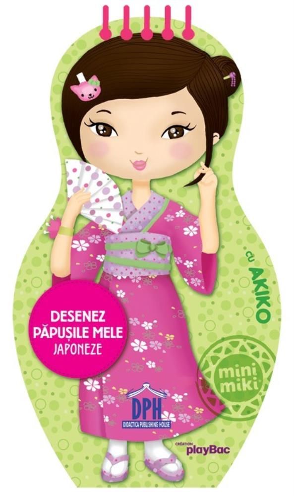 Desenez papusile mele - Japoneze - cu Akiko