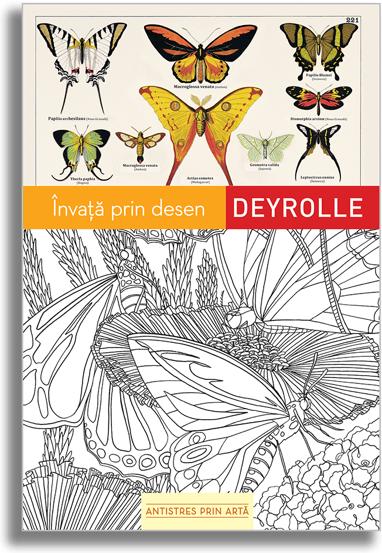 Invata prin desen - Deyrolle - Antistres prin arta