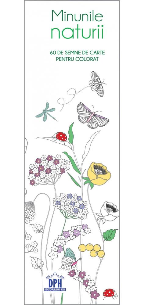 Semne de carte de colorat - Minunile Naturii