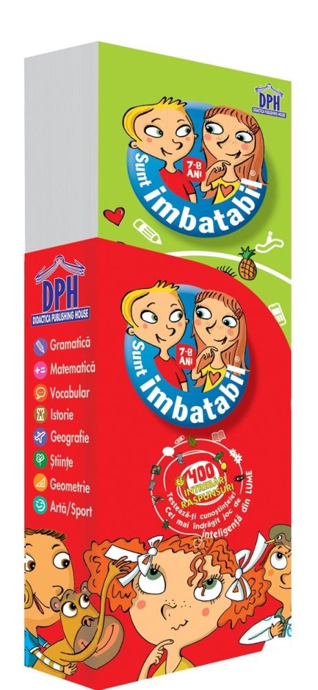 Sunt imbatabil - Intrebari si raspunsuri - 7-8 Ani - Vol. I