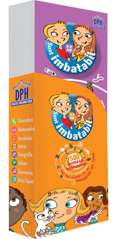 Sunt imbatabil - Intrebari si raspunsuri - 8-9 Ani - Vol. I
