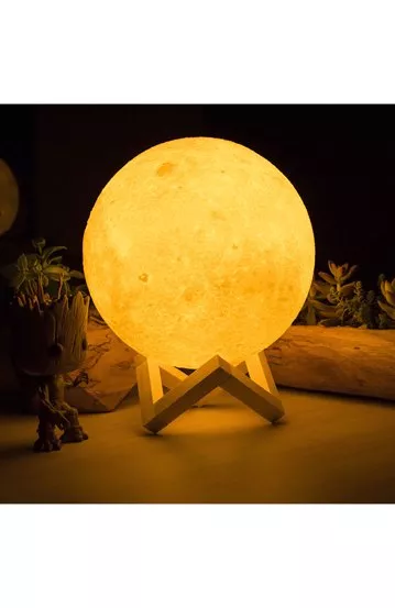 Lampa Luna Plina 3D