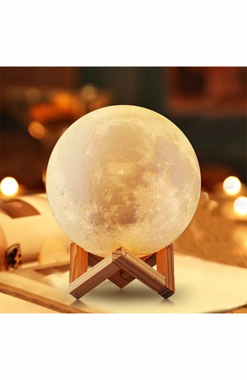 Lampa Luna Plina 3D